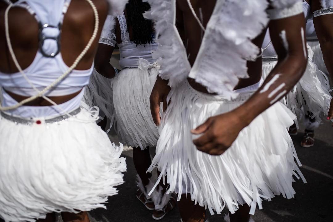 O movimento da Lavagem do Bonfim, Bahia, 2017.